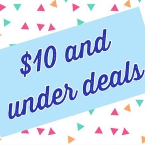 CLARENCE!$10 & LOWER/ All ITEMS PRICED @$8,$7,$6, ARE FINAL SALE PRICED